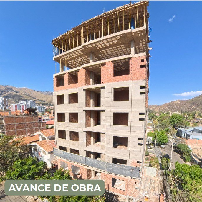 Foto actual de la obra de Torre Toscana