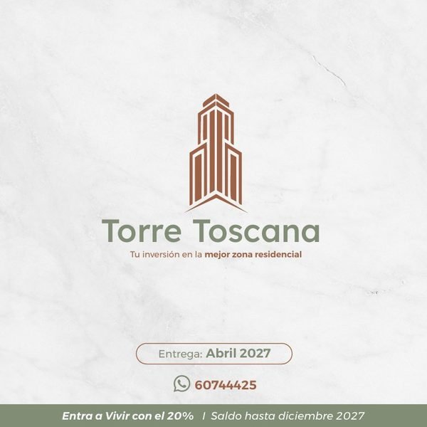 Portada del Brochure Torre Toscana